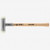 Halder Supercraft Dead Blow, Non-Rebounding Hammer with Rounded + Flat Nylon Face Inserts and Steel Housing, 1.18" / 16.23 oz. - KC Tool