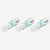 Hazet 2204N-5/3 5.0 x 25 mm Inside Hex Torsion Bit, 1/4" Drive, 3 Pieces - KC Tool