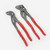 Knipex 10" Two-fer, 8701250+8601250 Cobra/Pliers Wrench Combo Set - KC Tool