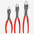 Knipex 3 Pc TwinGrip Pliers Set, Plastic Dipped - KC Tool