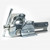 Heuer Bench Vise, Size 160, with Replaceable Jaws, Completely Galvanized - KC Tool