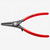Knipex 7 1/4" External Precision Snap Ring Pliers with Limiter - KC Tool