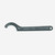 Gedore 40 45-50 Hook wrench with lug, 45-50 mm - KC Tool