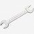 Gedore 6 19x24 Double open ended spanner 19x24 mm - KC Tool