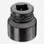 Gedore K 21 S 80 Impact-fix locking socket 1" 80mm - KC Tool