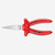 Gedore VDE 8120-160 VDE Flat nose pliers with VDE dipped insulation - KC Tool