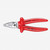 Gedore VDE 8250-225 VDE Heavy duty combination pliers with VDE dipped insulation 225 mm - KC Tool