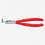 Knipex 44-23-J11 90 Degree Angled Tip Internal Circlip Pliers 12-25 mm dia - Chrome w/ Plastic Grip - KC Tool