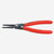 Knipex 48-11-J4 Precision Straight Tip Internal Circlip Pliers 85-140 mm dia - Plastic Grip - KC Tool