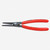 Knipex 49-11-A2 Precision Straight Tip External Circlip Pliers for 19-60 mm shafts - KC Tool