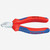 Knipex 76-05-125 5" Diagonal Cutters for electromechanics - Chrome w/ MultiGrip - KC Tool