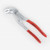 Knipex 87-03-180 7" Cobra Pliers - Chrome w/ Plastic Grip - KC Tool