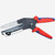 Knipex 95-02-21 Vinyl Shears for plastic up to 4 mm or cable ducts - KC Tool