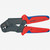 Knipex 97-52-20 Short Crimping Pliers w/ Lever Transmission - Coax-, BNC- and TNC - KC Tool