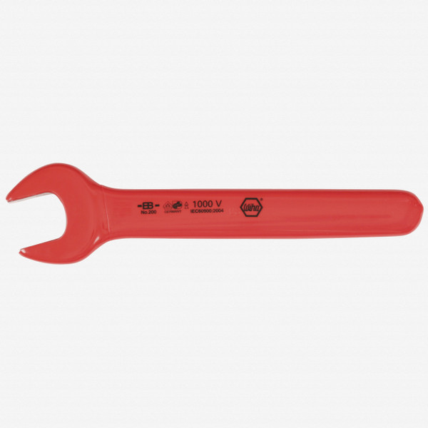 Wiha 20017 17mm Insulated Open End Wrench - KC Tool