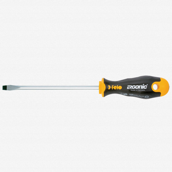 Felo 53679 Ergonic 2.5 x 75mm Slotted Screwdriver - KC Tool