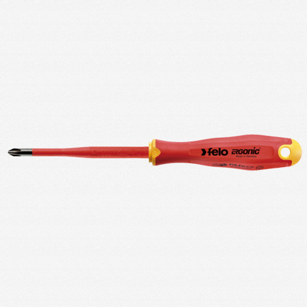 Felo 62647 E-slim Insulated #1 x 80mm Phillips Screwdriver - KC Tool