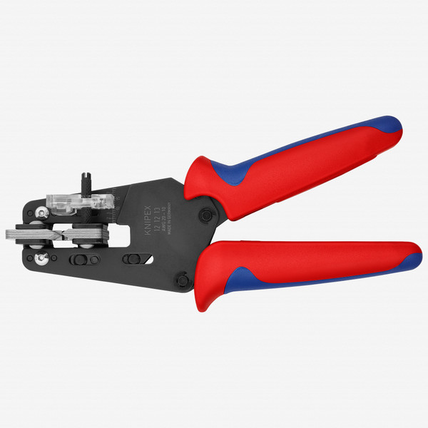 Knipex 12-12-13 Precision Wire Insulation Strippers with adapted blade - AWG 20-10 - KC Tool
