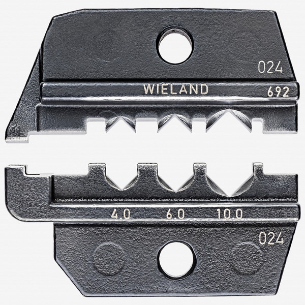 Knipex Crimping Die - Solar Cable Connectors (Wieland), AWG 11-7 - KC Tool