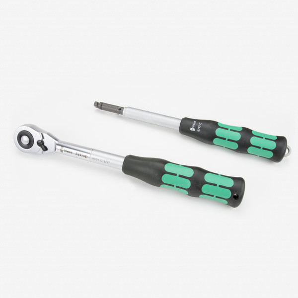 Wera 003780 Zyklop Hybrid Ratchet with Switch Lever, 1/2