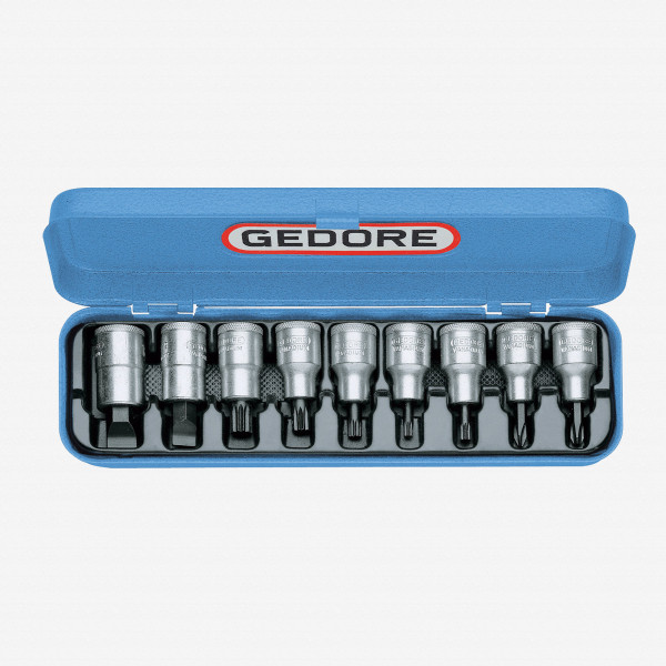 Gedore 6156250 IN 19 PM Screwdriver bit socket set 1/2