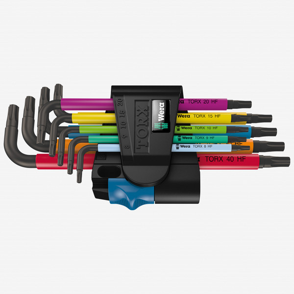 Wera 024179 Multicolor Torx HF L-key Clip Set - KC Tool