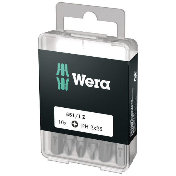 Wera Tools 057750 Bit-Box 20 PH Phillips #2