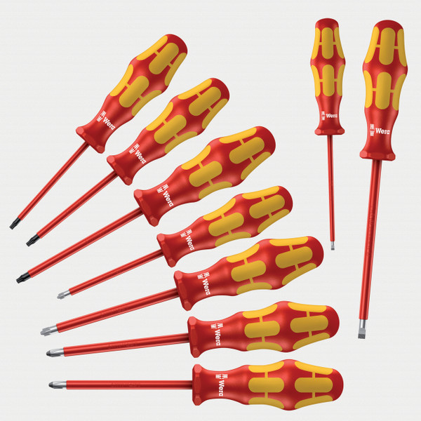 Wera Tools 346301 Kraftform Plus Pozidriv Screwdriver Set