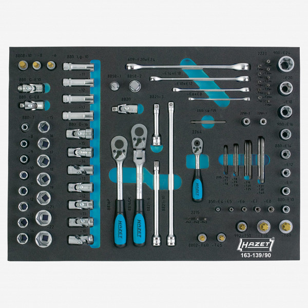 Hazet 163-139/90 Socket set  - KC Tool