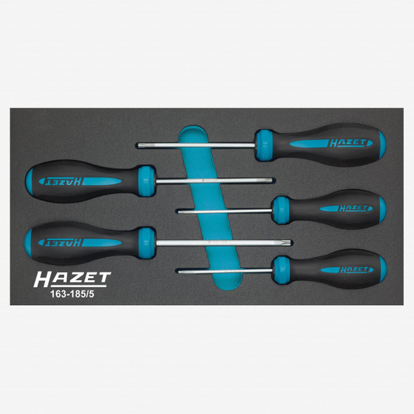 Hazet 163-380/4N Extra Long Torx Screwdriver Set, 4 Pieces