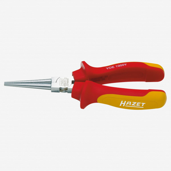 Hazet 1841AVDE-22 VDE snipe nose pliers 165mm | Hazet at KC Tool