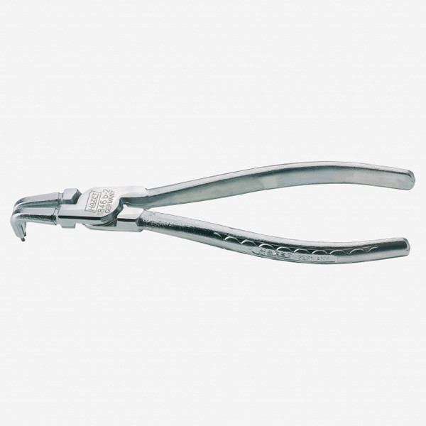 Hazet 1846B-1 Circlip pliers 10-25mm 90 Degree Angled Internal - Chrome - KC Tool