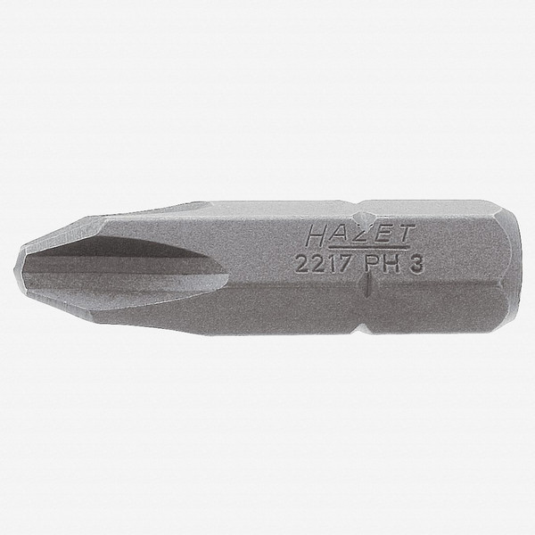 Hazet 2217-PH3 Phillips #3 x 32mm Bit - 5/16" Drive  - KC Tool