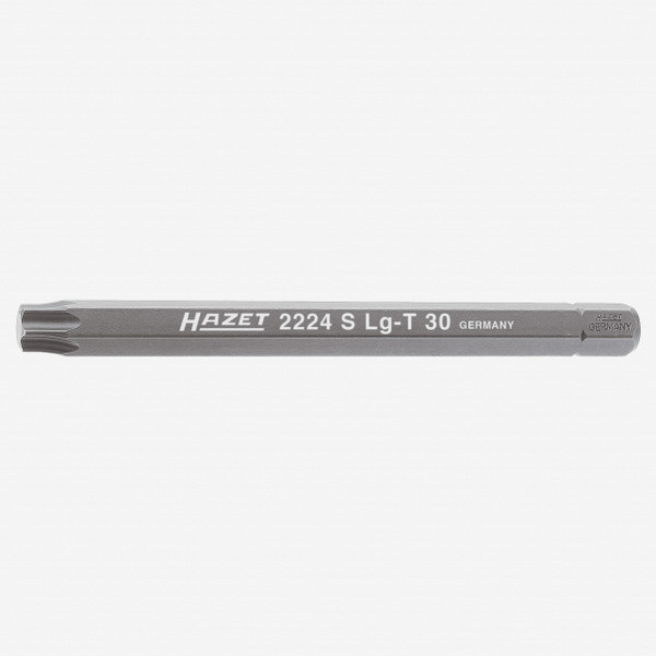 Hazet 2224SLG-T50 Torx T50 x 100mm Bit - 5/16" Drive   - KC Tool