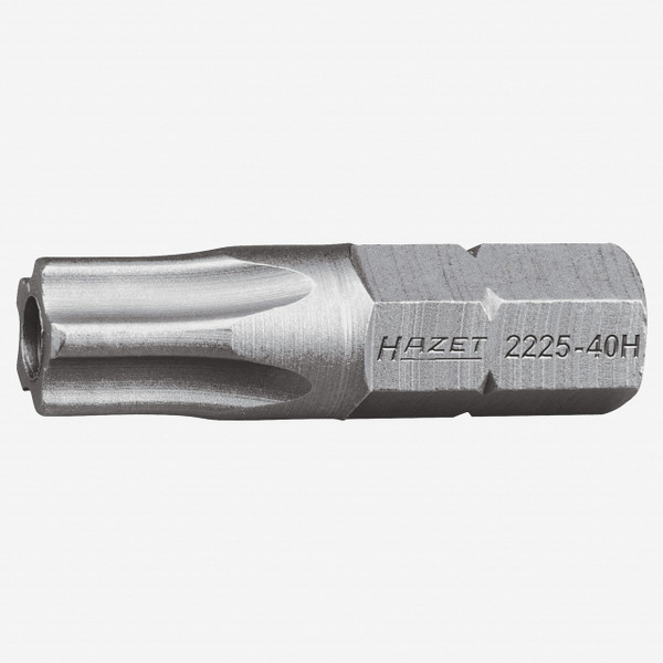 Hazet 2225-10H IPR10 x 25mm Security Insert Bit, Pentalobe, Five Lobe - KC Tool