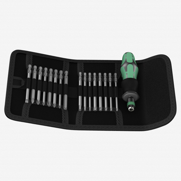 Wera Tools 059295 Kraftform Kompakt 60 Metric Pouch Set