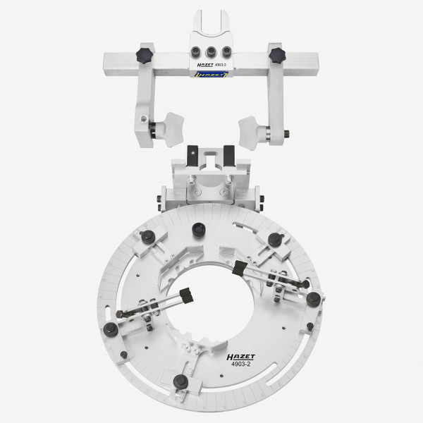 Hazet 4903/2 Clamping disc 4903-2 and universal tensioning jaw, adjustable 4903-3, 2 pieces  - KC Tool