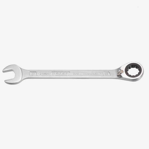 Hazet 606-27 Ratcheting combination wrench 27mm - KC Tool