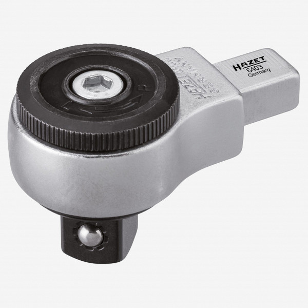 Hazet 6402 Insert reversible ratchet 9x12mm 3/8