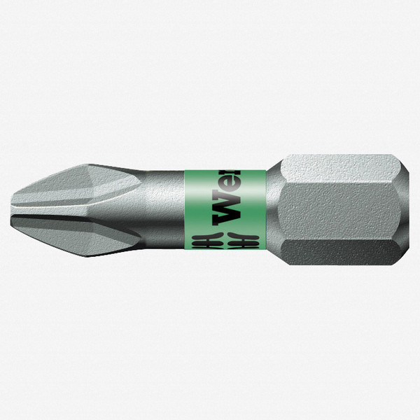 Wera 056420 #1 x 25mm Phillips BiTorsion Bit - KC Tool