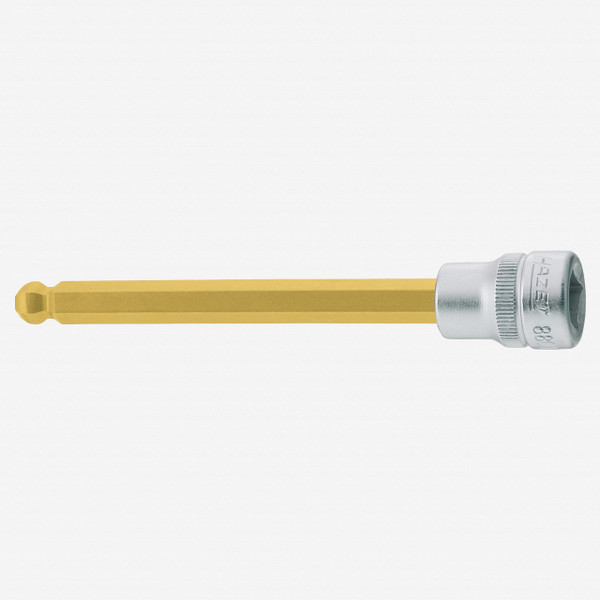 SKMT Hazet 8801KK-6 6mm Ball End Hex Titanium-Nitride Socket 3/8