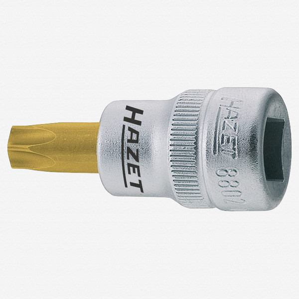 Hazet 8802-T15 T15 Torx TiN Socket 3/8" - KC Tool