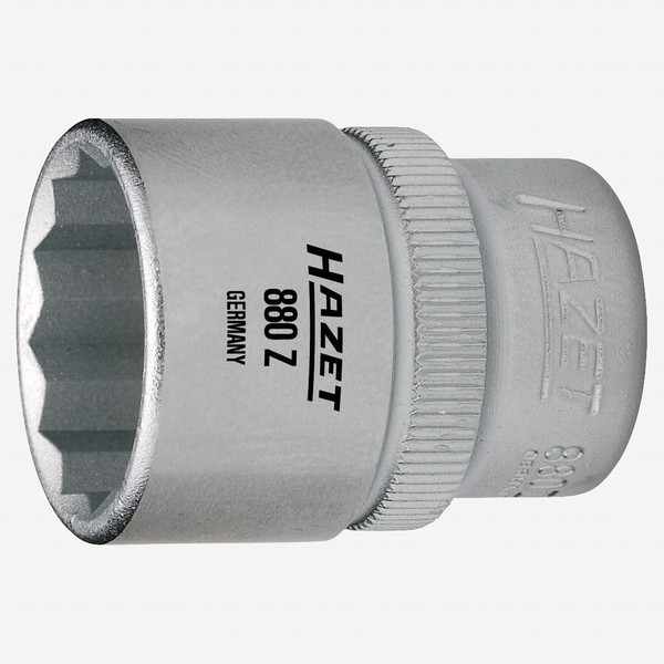 Hazet 880AZ-25/32 12-point socket 25/32" x 3/8" - KC Tool