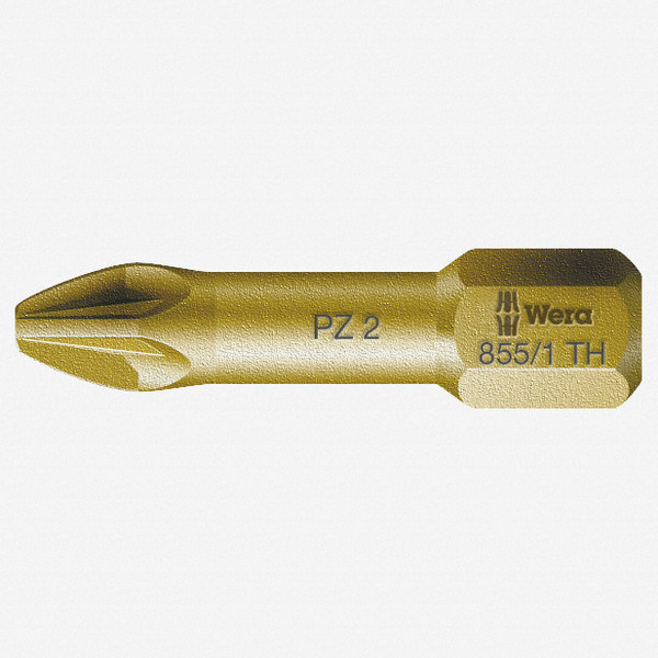 Wera 056910 #1 x 25mm Pozidriv Torsion Bit - KC Tool