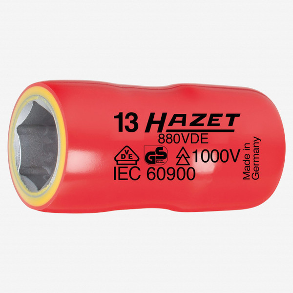 Hazet 880VDE-20 6-point 20mm x 3/8" Insulated Socket  - KC Tool