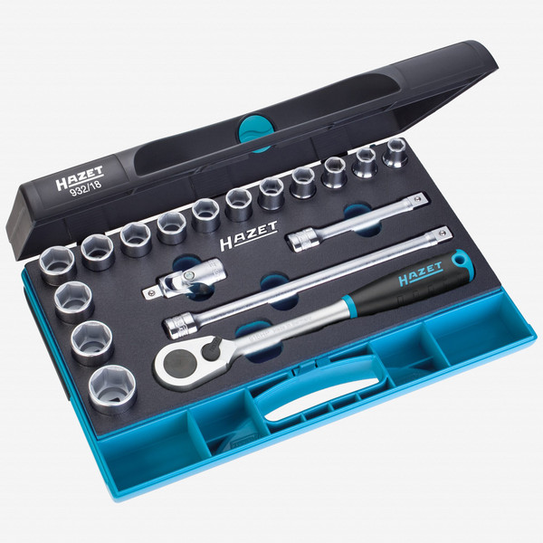 Hazet 849 Metric Tap and Die Set, 21 Pieces | Hazet at KC Tool