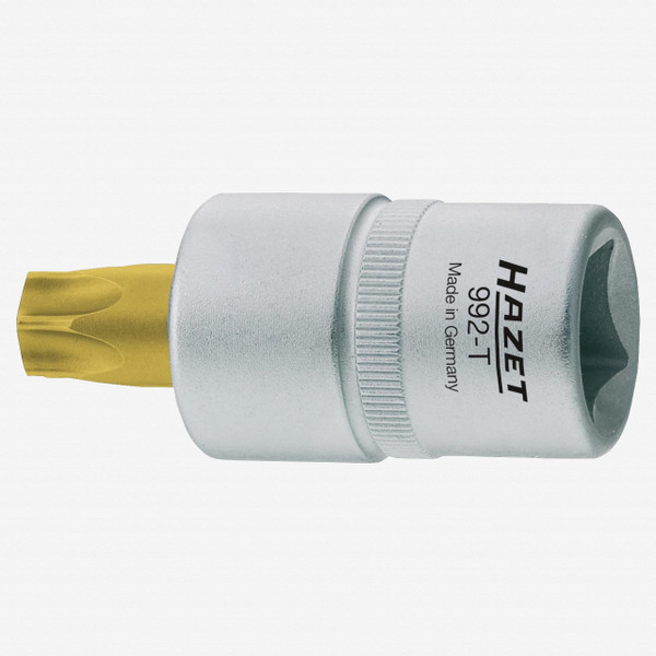 Hazet 992-T45H T45s Security Torx TiN Socket 1/2" - KC Tool