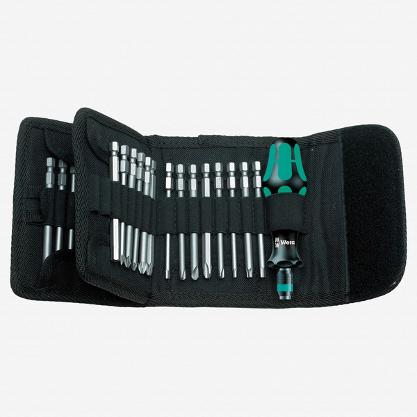 Wera Tools 059297 Kraftform Kompakt 62 Pouch Set