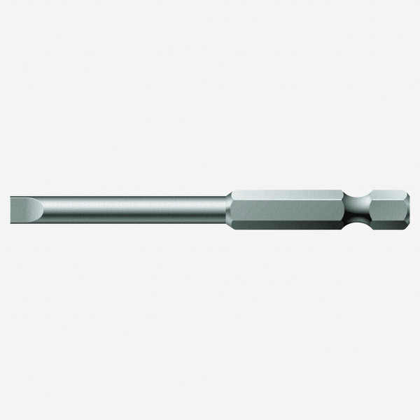 Wera 059345 1.6 x 8 x 50mm Slotted Power Bit - KC Tool