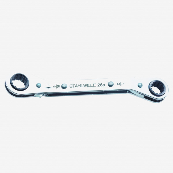 Stahlwille 26a Ratchet Ring Spanner, 1/4